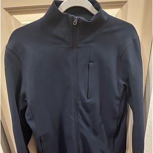 Lululemon S navy track jacket zip up.